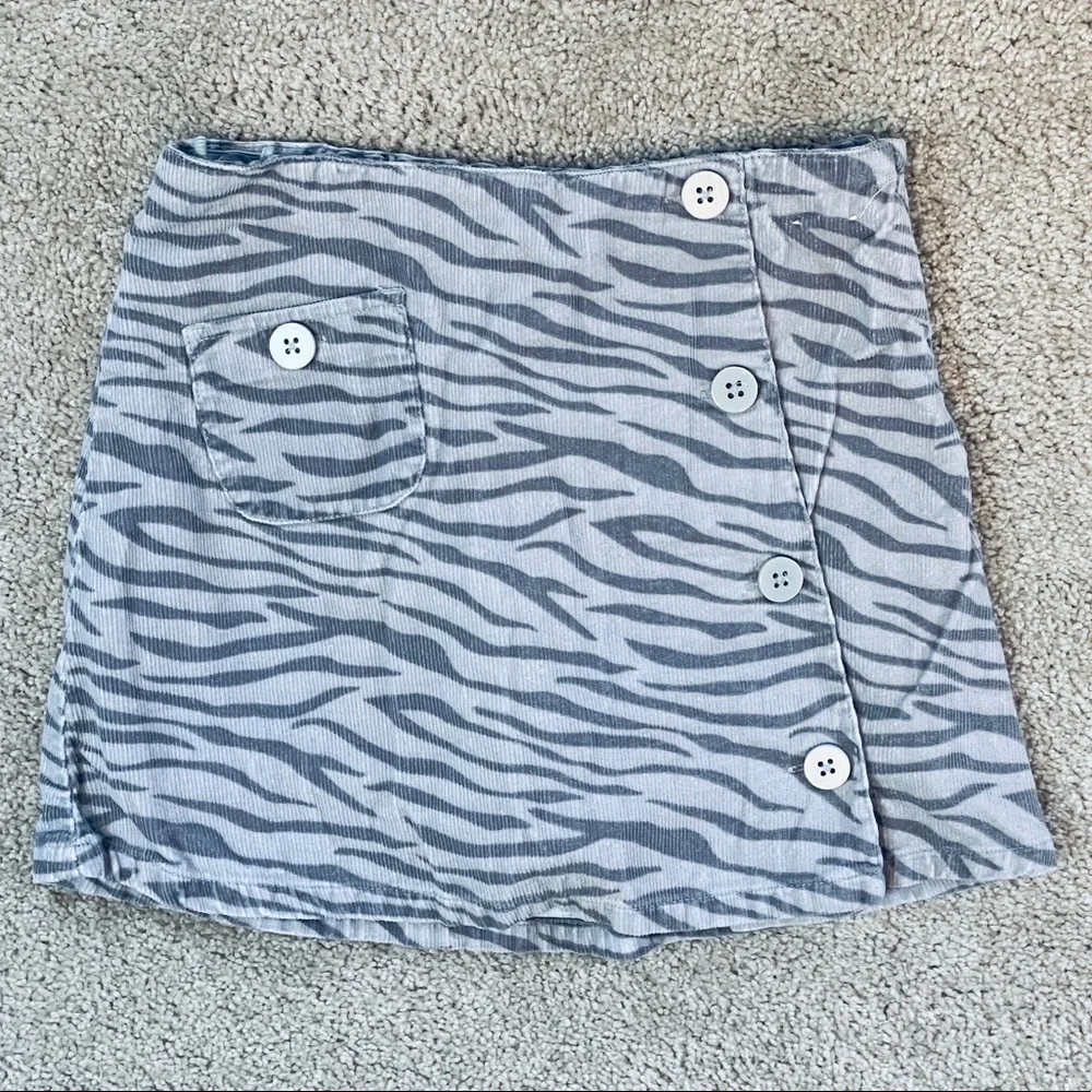 GYMBOREE Tiger Princess Kitty outfit long-sleeved shirt & corduroy skirt girls 7
